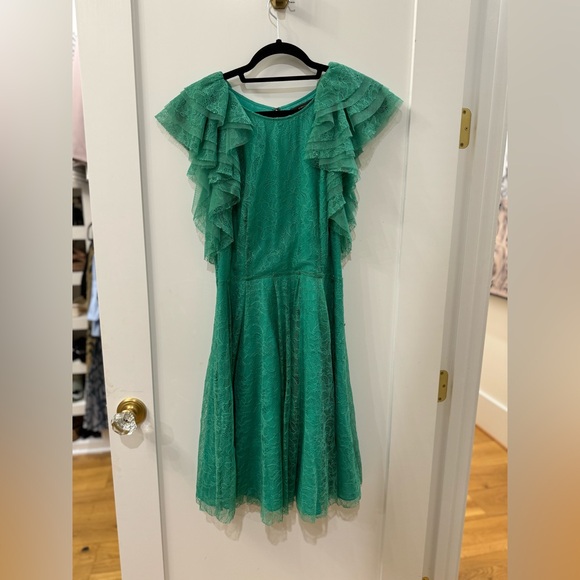 BCBG lace ruffle dress - Picture 1 of 5